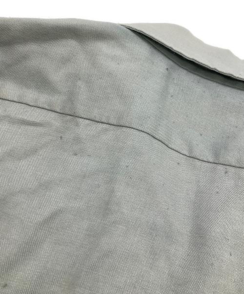 ARROW（アロー）ARROW (アロー) オープンカラーシャツ グレー サイズ:Lの古着・服飾アイテム