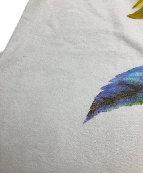 DELTA（デルタ）DELTA (デルタ) 90sひまわりプリントTシャツ ホワイト サイズ:XLの古着・服飾アイテム