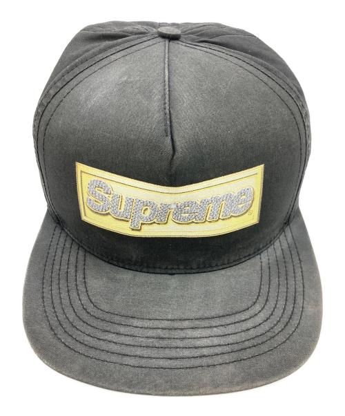 SUPREME（シュプリーム）SUPREME (シュプリーム) STARTER (スターター) Bling Logo 5-panel Cap ブラックの古着・服飾アイテム