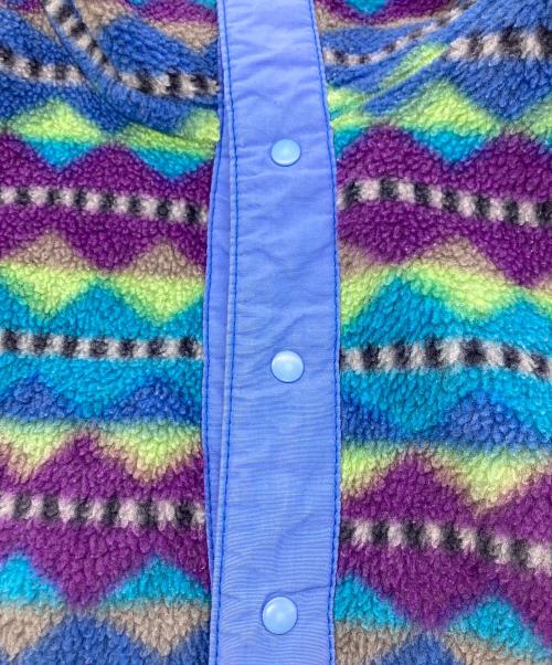 Patagonia（パタゴニア）Patagonia (パタゴニア) スナップＴフリースプルオーバー ネイビー×パープル サイズ:	SIZE XSの古着・服飾アイテム