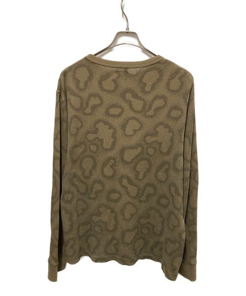 stussy（ステューシー）stussy (ステューシー) 00sサーマルカットソー ブラウン サイズ:	SIZE Mの古着・服飾アイテム