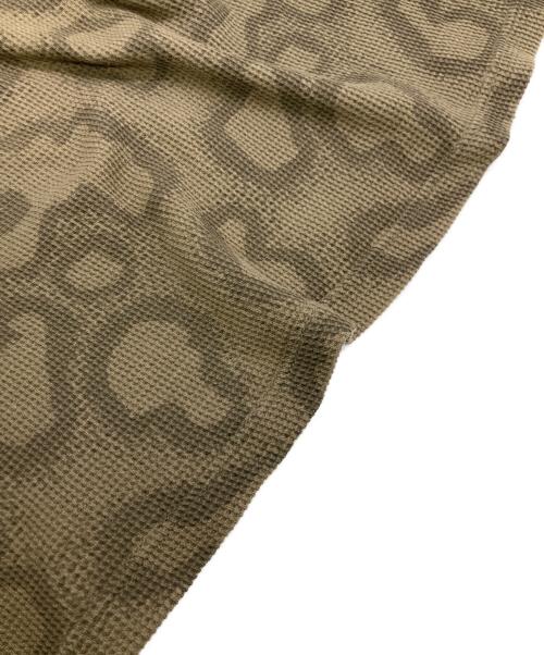 stussy（ステューシー）stussy (ステューシー) 00sサーマルカットソー ブラウン サイズ:	SIZE Mの古着・服飾アイテム