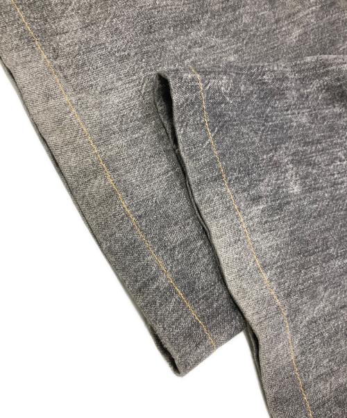 JOHN LAWRENCE SULLIVAN（ジョン ローレンス サリバン）JOHN LAWRENCE SULLIVAN (ジョン ローレンス サリバン) RIGID DENIM WIDE PANTS ブラック サイズ:6の古着・服飾アイテム