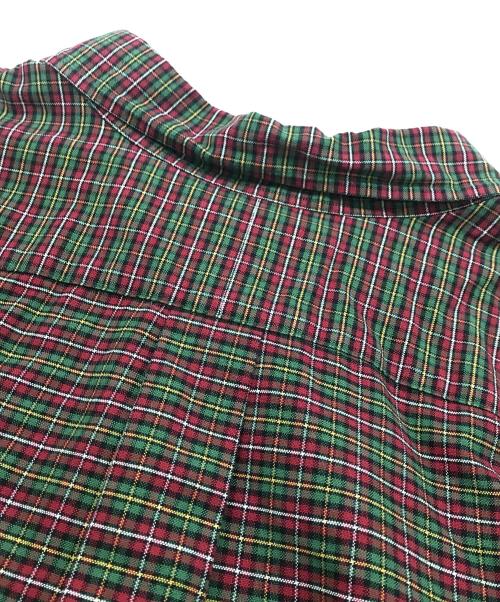 RALPH LAUREN（ラルフローレン）RALPH LAUREN (ラルフローレン) チェックシャツ グリーン×レッド サイズ:	SIZE 3XLの古着・服飾アイテム