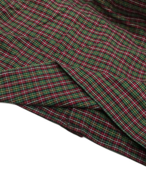 RALPH LAUREN（ラルフローレン）RALPH LAUREN (ラルフローレン) チェックシャツ グリーン×レッド サイズ:	SIZE 3XLの古着・服飾アイテム