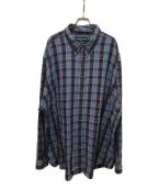 RALPH LAURENラルフローレン）の古着「チェックシャツ」｜ブルー