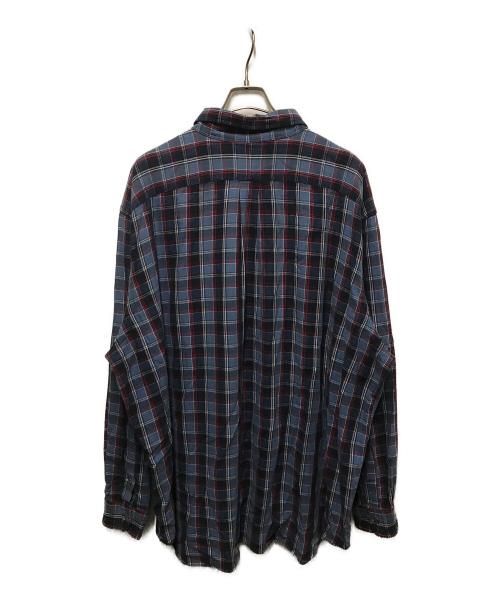 RALPH LAUREN（ラルフローレン）RALPH LAUREN (ラルフローレン) チェックシャツ ブルー サイズ:SIZE 3XBの古着・服飾アイテム