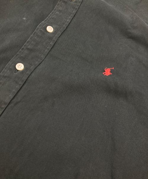 POLO RALPH LAUREN（ポロ・ラルフローレン）POLO RALPH LAUREN (ポロ・ラルフローレン) ボタンダウンシャツ ブラック サイズ:3X BIGの古着・服飾アイテム