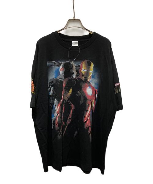 MARVEL（マーベル）MARVEL (マーベル) FREAK'S STORE (フリークスストア) IRON MAN2/Randy's Donuts Tee ブラック サイズ:XL 未使用品の古着・服飾アイテム