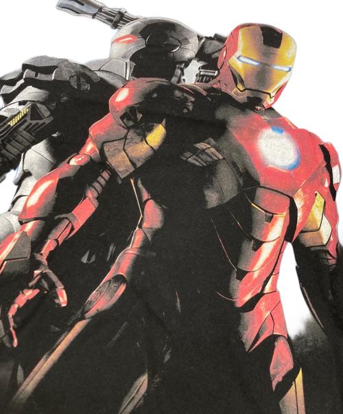 MARVEL（マーベル）MARVEL (マーベル) FREAK'S STORE (フリークスストア) IRON MAN2/Randy's Donuts Tee ブラック サイズ:XL 未使用品の古着・服飾アイテム