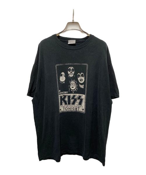Hanes（ヘインズ）Hanes (ヘインズ) KISSバンドTシャツ ブラック サイズ:XLの古着・服飾アイテム