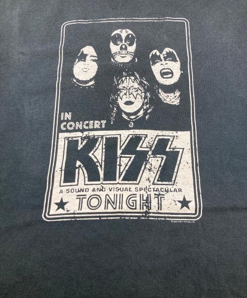 Hanes（ヘインズ）Hanes (ヘインズ) KISSバンドTシャツ ブラック サイズ:XLの古着・服飾アイテム