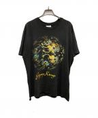 Hanesヘインズ）の古着「ESTE MUNDO WORLDTOUR バンドプリントTシャツ」｜ブラック