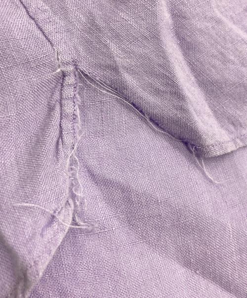 RALPH LAUREN（ラルフローレン）RALPH LAUREN (ラルフローレン) リネンシャツ パープル サイズ:Lの古着・服飾アイテム