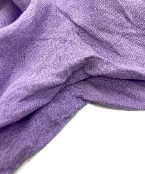 RALPH LAUREN（ラルフローレン）RALPH LAUREN (ラルフローレン) リネンシャツ パープル サイズ:Lの古着・服飾アイテム