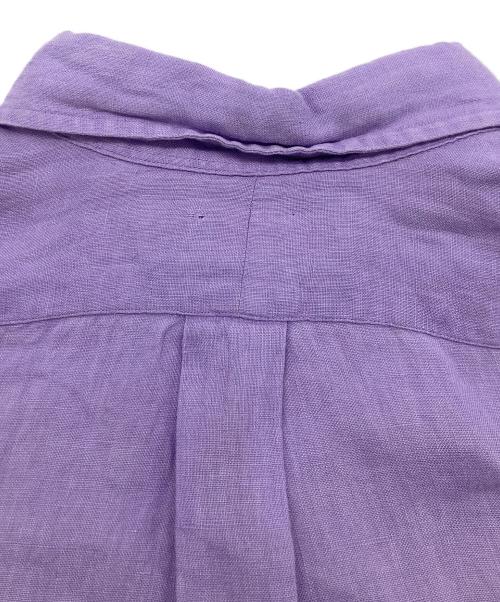 RALPH LAUREN（ラルフローレン）RALPH LAUREN (ラルフローレン) リネンシャツ パープル サイズ:Lの古着・服飾アイテム