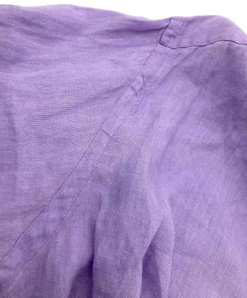 RALPH LAUREN（ラルフローレン）RALPH LAUREN (ラルフローレン) リネンシャツ パープル サイズ:Lの古着・服飾アイテム