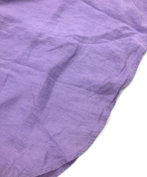 RALPH LAUREN（ラルフローレン）RALPH LAUREN (ラルフローレン) リネンシャツ パープル サイズ:Lの古着・服飾アイテム