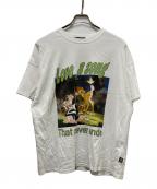 little sunny bite×DISNEYリトルサニーバイト×ディズニー）の古着「「Bambi」big tee」｜ホワイト