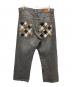 SEAN JOHN (ショーンジョン) ワッペンデニムパンツ ブラック サイズ:38：8000円