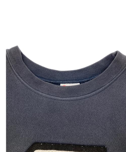 A BATHING APE（アベイシングエイプ）A BATHING APE (アベイシングエイプ) Champion (チャンピオン) ワッペンリバースウィーブスウェット ブラック サイズ:Mの古着・服飾アイテム