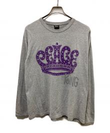 stussy（ステューシー）の古着「ロングスリーブカットソー」｜グレー