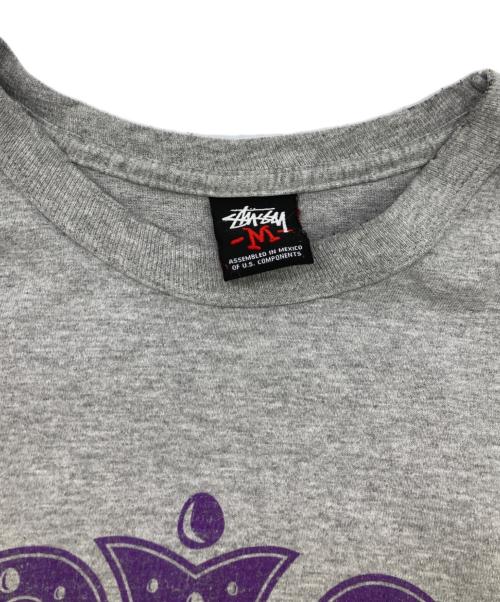 stussy（ステューシー）stussy (ステューシー) ロングスリーブカットソー グレー サイズ:Mの古着・服飾アイテム