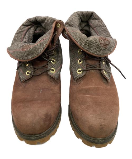 Timberland（ティンバーランド）Timberland (ティンバーランド) ロールアップブーツ ブラウン サイズ:8の古着・服飾アイテム