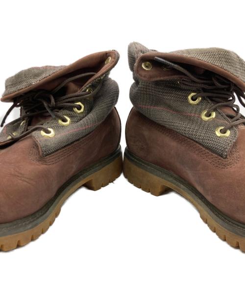 Timberland（ティンバーランド）Timberland (ティンバーランド) ロールアップブーツ ブラウン サイズ:8の古着・服飾アイテム