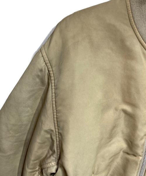 MAGLIANO（マリアーノ）MAGLIANO (マリアーノ) Protesta Zip-Up Bomber Jacket ベージュ サイズ:Mの古着・服飾アイテム