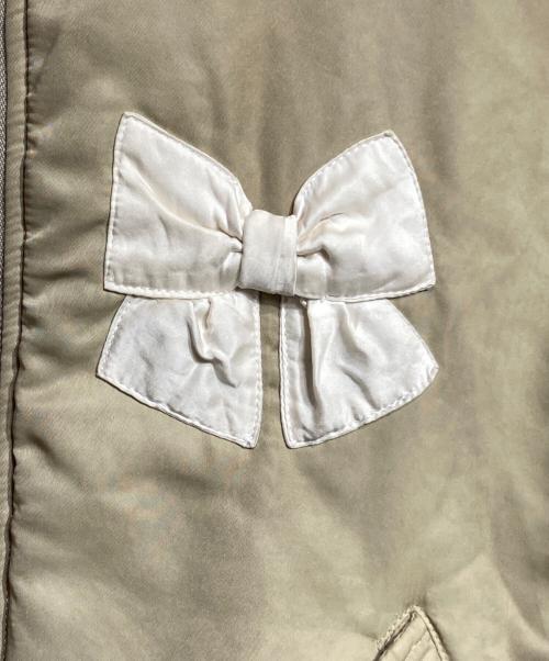 MAGLIANO（マリアーノ）MAGLIANO (マリアーノ) Protesta Zip-Up Bomber Jacket ベージュ サイズ:Mの古着・服飾アイテム