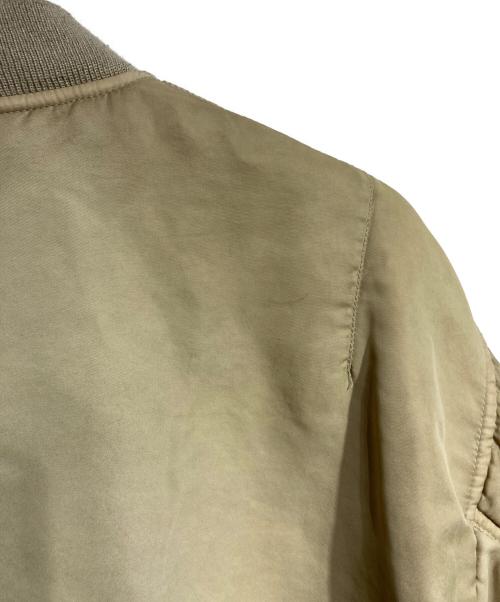 MAGLIANO（マリアーノ）MAGLIANO (マリアーノ) Protesta Zip-Up Bomber Jacket ベージュ サイズ:Mの古着・服飾アイテム