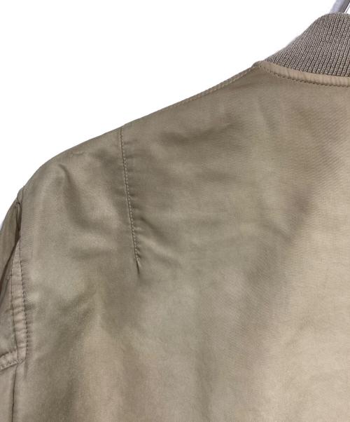 MAGLIANO（マリアーノ）MAGLIANO (マリアーノ) Protesta Zip-Up Bomber Jacket ベージュ サイズ:Mの古着・服飾アイテム