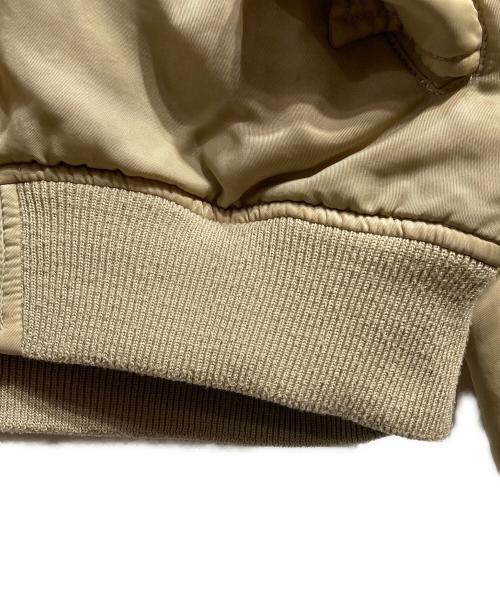 MAGLIANO（マリアーノ）MAGLIANO (マリアーノ) Protesta Zip-Up Bomber Jacket ベージュ サイズ:Mの古着・服飾アイテム