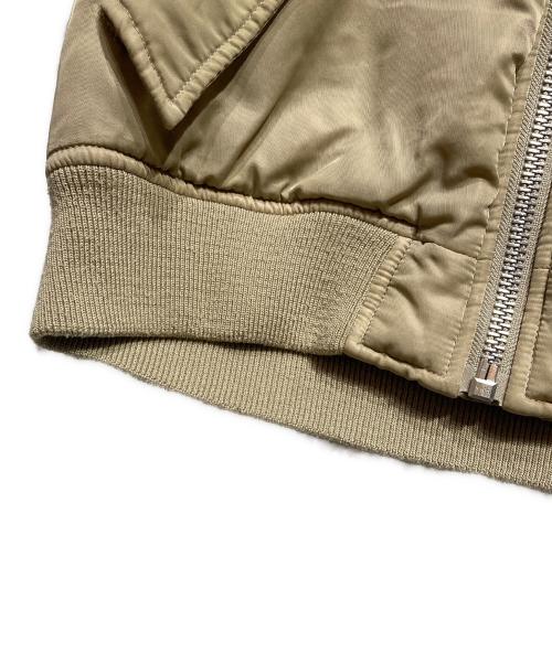 MAGLIANO（マリアーノ）MAGLIANO (マリアーノ) Protesta Zip-Up Bomber Jacket ベージュ サイズ:Mの古着・服飾アイテム
