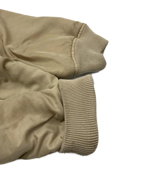 MAGLIANO（マリアーノ）MAGLIANO (マリアーノ) Protesta Zip-Up Bomber Jacket ベージュ サイズ:Mの古着・服飾アイテム