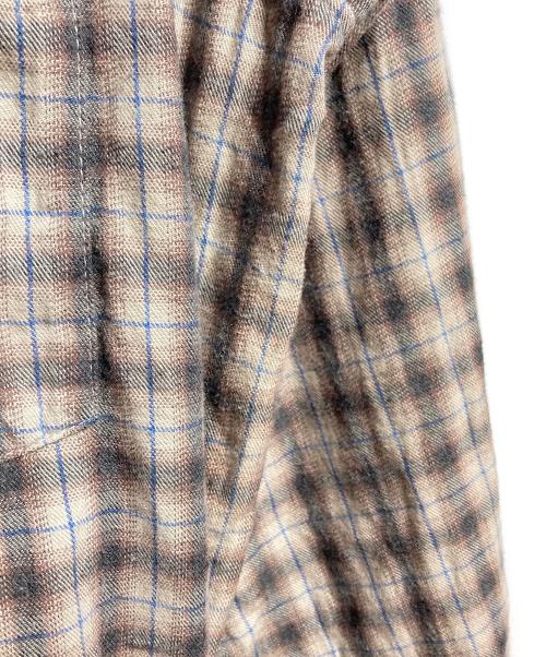 MAGLIANO（マリアーノ）MAGLIANO (マリアーノ) ドッキングシャツ/Docking shirt ブラウン サイズ:Mの古着・服飾アイテム