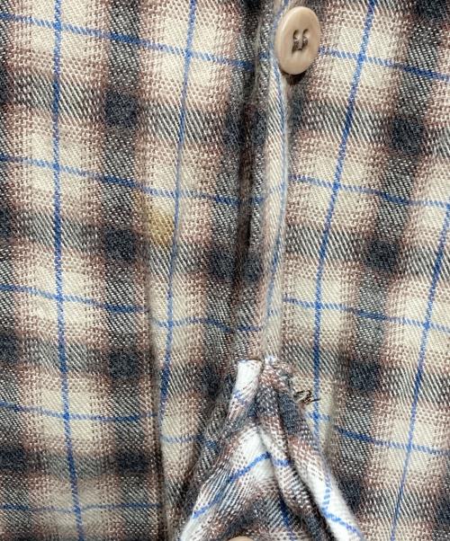 MAGLIANO（マリアーノ）MAGLIANO (マリアーノ) ドッキングシャツ/Docking shirt ブラウン サイズ:Mの古着・服飾アイテム