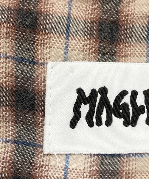 MAGLIANO（マリアーノ）MAGLIANO (マリアーノ) ドッキングシャツ/Docking shirt ブラウン サイズ:Mの古着・服飾アイテム
