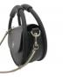 nana-nana (ナナ‐ナナ) HOOP (RECYCLED LEATHER) ブラック：8000円