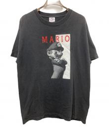 Mario（マリオ）の古着「00s キャラクタープリントTシャツ」｜ブラック