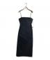 YLEVE（イレーヴ）の古着「コットンナイロンキャミワンピ/cotton-nylon cami dress」｜ブラック
