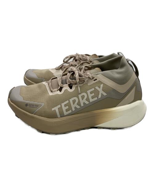 adidas（アディダス）adidas (アディダス) TERREX AGRAVIC GTX TRAIL RUNNING ベージュ サイズ:27cmの古着・服飾アイテム