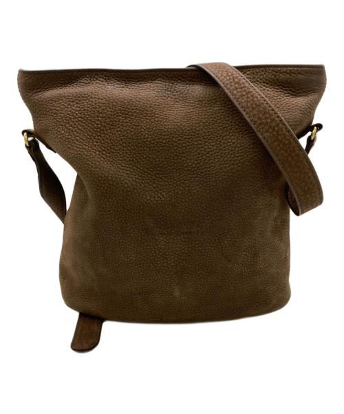 COACH（コーチ）COACH (コーチ) ヌバックショルダーバッグ ブラウン サイズ:不明の古着・服飾アイテム
