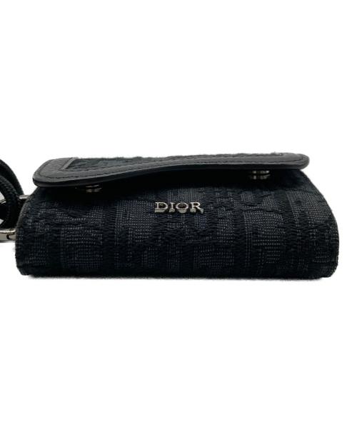 Dior（ディオール）DIOR (ディオール) ショルダーウォレット ブラックの古着・服飾アイテム