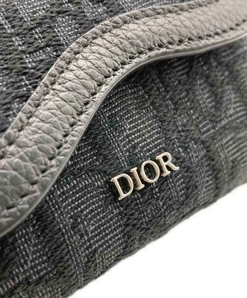 Dior（ディオール）DIOR (ディオール) ショルダーウォレット ブラックの古着・服飾アイテム