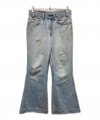 LEVI'Sリーバイス）の古着「フレアデニムパンツ」｜インディゴ