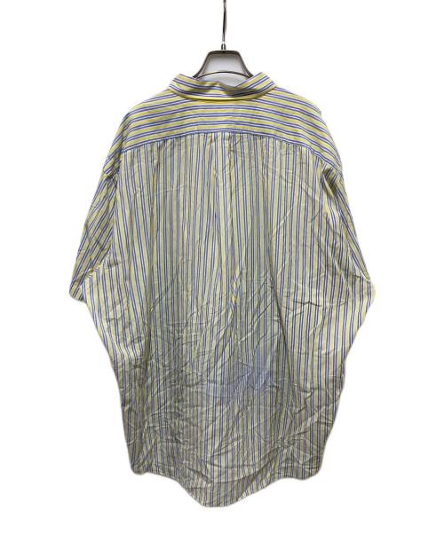 RALPH LAUREN（ラルフローレン）RALPH LAUREN (ラルフローレン) ストライプシャツ イエロー サイズ:SIZE XXLの古着・服飾アイテム