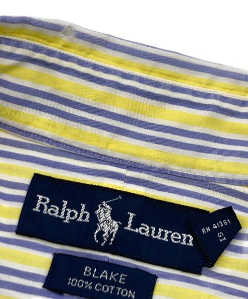 RALPH LAUREN（ラルフローレン）RALPH LAUREN (ラルフローレン) ストライプシャツ イエロー サイズ:SIZE XXLの古着・服飾アイテム
