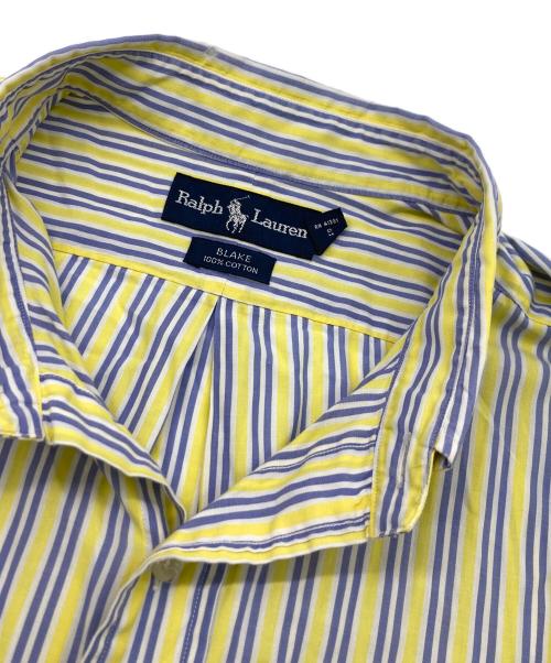 RALPH LAUREN（ラルフローレン）RALPH LAUREN (ラルフローレン) ストライプシャツ イエロー サイズ:SIZE XXLの古着・服飾アイテム